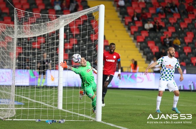 Rizespor Lige Antep'te Acı Veda Etti! 2 - 0